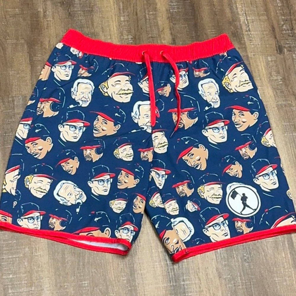 Colorful Graphic Swim Shorts